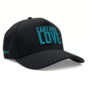 CART PATH LOVE Premium Golf Headwear Performance Hat Rippin Birds