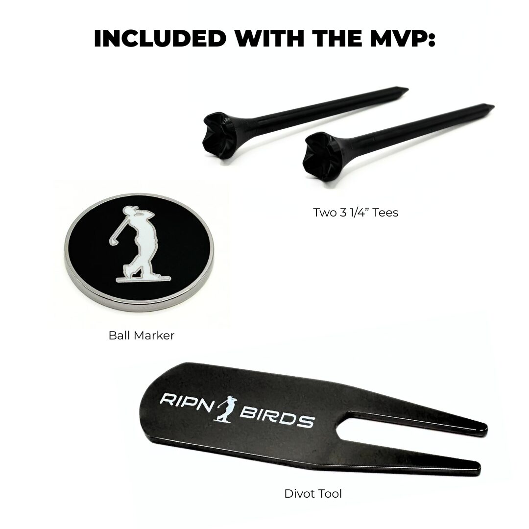 RIPN BIRDS | THE M.V.P. | PREMIUM GOLF HAT WITH BALL MARKER AND DIVOT TOOL - Image 9